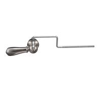 Plumb Pak PP836-71BNL Universal Fit Toilet Handle Tank Flush Lever, Decorative Faucet Style for Front, Side, or Angle Mount, Brushed Nickel