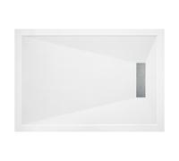 Plumb Warehouse 25mm Linear 1400x900mm Slim Rectangular Tray & Waste Please Select Size: 1400x900mm