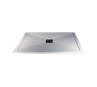 Plumb Warehouse 25mm Ultra-Slim 1400mm x 900mm Rectangular Tray & Waste Please Select Size: 1400mm x 900mm