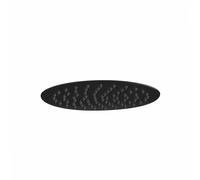 Plumb Warehouse 300mm Matt Black Round Shower Head