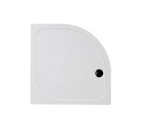 Plumb Warehouse 45mm Deluxe 1200x900mm Offset Quadrant Tray & Waste - Left Hand Handing: Left Hand, Please Select Size: 1200x900mm