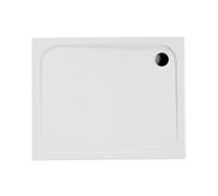 Plumb Warehouse 45mm Low Profile 1100x900mm Rectangular Tray and Waste - White Size: 1100x900mm