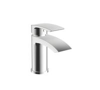 Plumb Warehouse Belini Chrome Mono Basin Mixer Tap With Push Waste Finish: Chrome