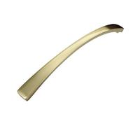 Plumb Warehouse Brushed Brass Bow Handle (Single)