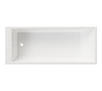 Plumb Warehouse Cantanaro Square Single End 1700x700mm Thin Edge No Tap Holes Bath