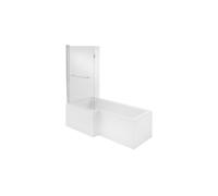 Plumb Warehouse Cassina L Shape/P Shape 700mm End Panel - White