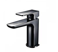 Plumb Warehouse Chi Electroplated Mini Mono Basin Mixer with Pop Up Waste - Black