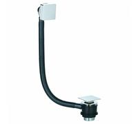 Plumb Warehouse Chrome Square Sprung Bath Waste