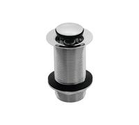 Plumb Warehouse Click Clack Round Basin Waste - Unslotted