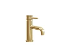 Plumb Warehouse Core Brushed Brass Mono Basin Mixer Tap Finish: Brushed Brass