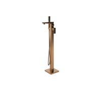 Plumb Warehouse Crotoni Floor Standing Bath/Shower Mixer - Brushed Bronze