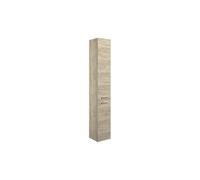 Plumb Warehouse Cuneo 350mm Floor Standing 2 Door Tall Unit - Oak