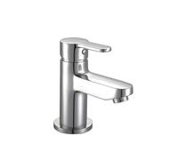 Plumb Warehouse Favour Chrome Mono Basin Mixer Tap With Push Waste