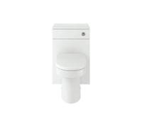 Plumb Warehouse Fossana 500mm Laurus WC Unit Pack - White Gloss