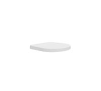 Plumb Warehouse Gamma D Shape Smooth Wrapover Soft Close Seat - White