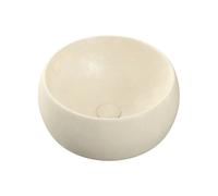 Plumb Warehouse Gimignano 400mm Ceramic Washbowl - Stone Effect