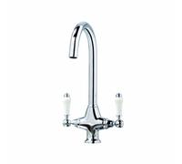 Plumb Warehouse Harrogate Brushed Nickel Kitchen Tap Finish: Brushed Nickel