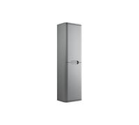 Plumb Warehouse Iserni 350mm 2 Door Wall Hung Tall Unit - Matt Grey