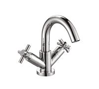 Plumb Warehouse Kross Chrome Mono Basin Mixer Tap With Push Waste