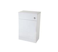 Plumb Warehouse Lanza 500mm Gloss White Floor Standing WC Unit Finish: Gloss White