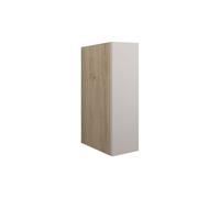 Plumb Warehouse Livorna 200mm Standard Toilet Roll Unit - Matt Dove Grey (Oak Cabinet) Finish: Matt Dove Grey (Oak Cabinet)