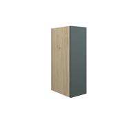 Plumb Warehouse Livorna 200mm Standard Toilet Roll Unit - Matt Green (Oak Cabinet) Finish: Matt Green (Oak Cabinet)