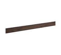 Plumb Warehouse Livorna 2400mm Plinth - Warm Walnut Size: 2400mm, Finish: Warm Walnut