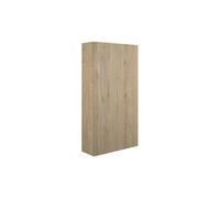 Plumb Warehouse Livorna 600mm Slim 2 Door Storage Unit - Havana Oak (Oak Cabinet) Finish: Havana Oak (Oak Cabinet)