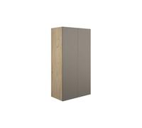 Plumb Warehouse Livorna 600mm Standard 2 Door Storage Unit - Matt Stone (Oak Cabinet) Finish: Matt Stone (Oak Cabinet)