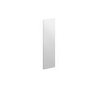 Plumb Warehouse Livorna Slim Depth End Panel - White Gloss Finish: White Gloss