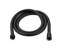 Plumb Warehouse Matt Black Smooth Shower Hose - 1500mm Long