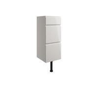 Plumb Warehouse Monferina 300mm 3 Drawer Unit - Pearl Grey Gloss
