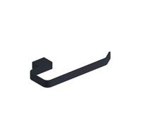 Plumb Warehouse Mono Matt Black Towel Ring