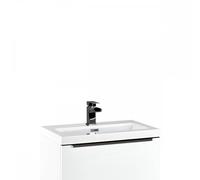 Plumb Warehouse Muro Matt Black 600mm Furniture Handle Size: 600mm