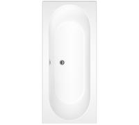 Plumb Warehouse Omicron Geode 1700mm x 700mm Double Ended Bath Size: 1700mmx700mm