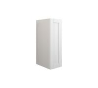 Plumb Warehouse Perugio 200mm Standard Toilet Roll Unit - Matt White (Grey Cabinet) Finish: Matt White (Grey Cabinet)