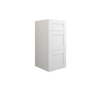 Plumb Warehouse Perugio 300mm Standard 3 Drawer Unit - Matt White (Grey Cabinet) Finish: Matt White (Grey Cabinet)