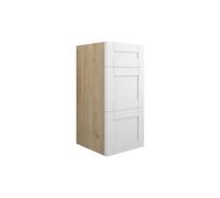 Plumb Warehouse Perugio 300mm Standard 3 Drawer Unit - Matt White (Oak Cabinet) Finish: Matt White (Oak Cabinet)