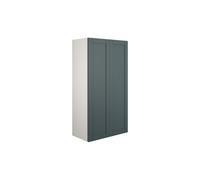 Plumb Warehouse Perugio 600mm Standard 2 Door Storage Unit - Matt Green Camo (Grey Cabinet) Finish: Matt Green Camo (Grey Cabinet)