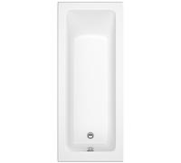 Plumb Warehouse Pi Geode 1700mm x 700mm Single Ended Bath Size: 1700mmx700mm