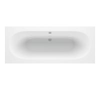 Plumb Warehouse Portofina SUPERCAST Round 1700x700 Double Ended Bath & Legs Bath Size: 1700mm x 700mm