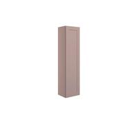 Plumb Warehouse Portofini 350mm Wall Hung 1 Door Tall Unit - Matt Peony Finish: Matt Peony