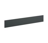 Plumb Warehouse Ravenna 1200mm Plinth - Matt Graphite Grey Size: 1200mm, Finish: Matt Graphite Grey