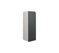 Plumb Warehouse Ravenna 200mm Slim Base Unit - Matt Graphite Grey (Grey Cabinet) Size: 200mm, Finish: Matt Graphite Grey (Grey Cab)