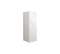 Plumb Warehouse Ravenna 200mm Slim Base Unit - White Gloss (Grey Cabinet) Size: 200mm, Finish: White Gloss (Grey Cabinet)
