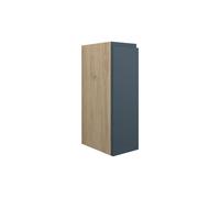 Plumb Warehouse Ravenna 200mm Standard Toilet Roll Unit - Matt Arley Blue (Oak Cabinet) Finish: Matt Arley Blue (Oak Cab)