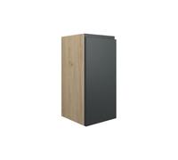 Plumb Warehouse Ravenna 300mm Standard Base Unit - Matt Graphite Grey (Oak Cabinet) Finish: Matt Graphite Grey (Oak Cab)