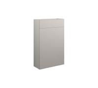 Plumb Warehouse Ravenna 500mm Slim WC Unit - Matt Dove Grey (Grey Cabinet) Size: 500mm, Finish: Matt Dove Grey (Grey Cab)
