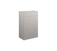 Plumb Warehouse Ravenna 500mm Standard WC Unit - Matt Dove Grey (Grey Cabinet) Size: 500mm, Finish: Matt Dove Grey (Grey Cab)