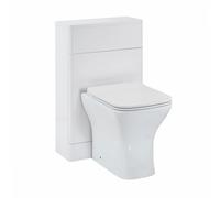 Plumb Warehouse Rossini 500mm Gloss White Back to Wall WC Unit Finish: Gloss White